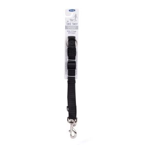 Petmate Acoplador con 2 Ganchos y Largo Ajustable para Correa para Perros, Mediano/Grande