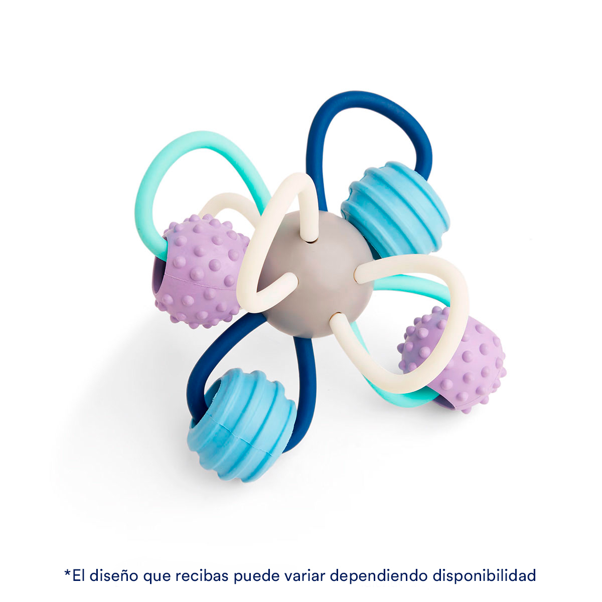 Leaps & Bounds Juguete Dental Diseño Multi-Texturas para Cachorro, Mediano