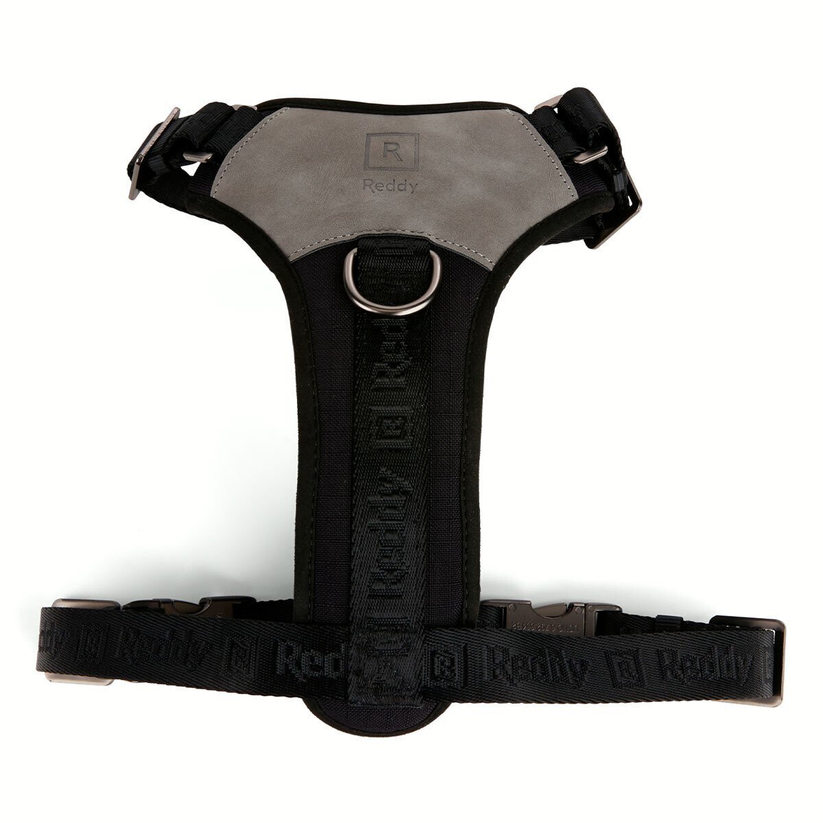 Reddy Arnés de Ajuste Romano Diseño Jacquard Color Negro para Perro, Mediano