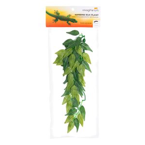 Imagitarium Decoración Planta Seda Colgante para Terrario