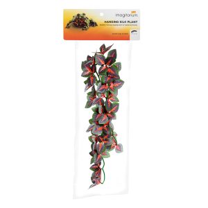 Imagitarium Decoración Planta Colgante Roja para Terrario