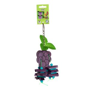 A&E Happy Beaks Juguete para Ave de Uvas, Chico