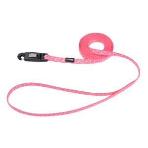 Li'l Pals Correa con Broche E-Z Snap Diseño Chevrónpara Perro Raza Miniatura, 1.8 m