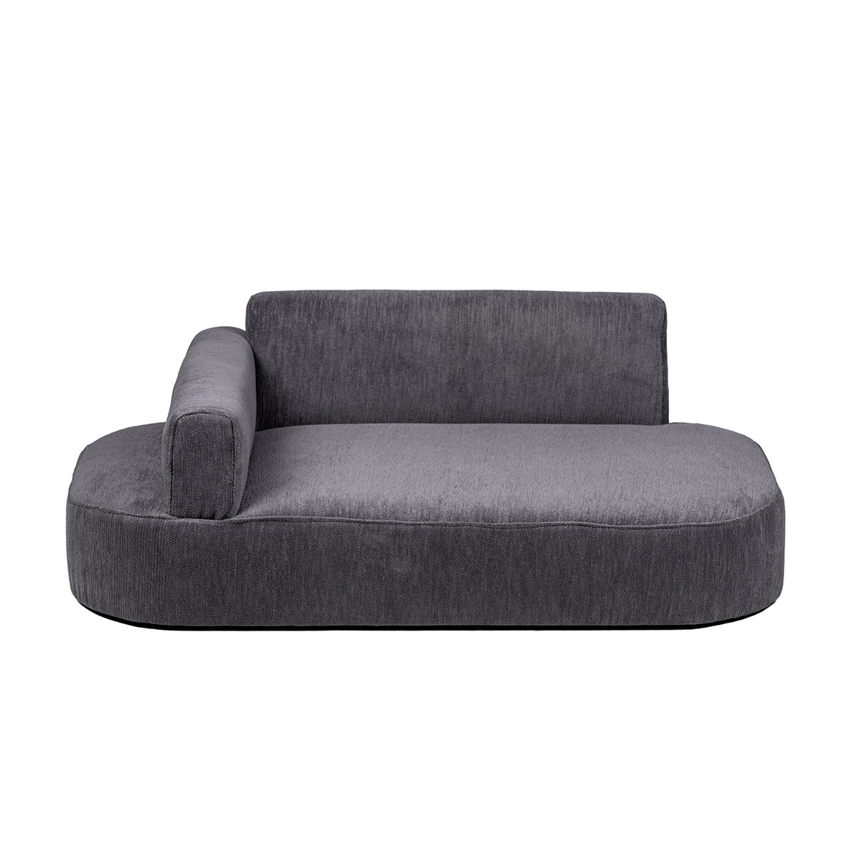Pet Luxe Cama Diseño Sillón Tipo Diván Color Gris Oxford para Perro, Chico