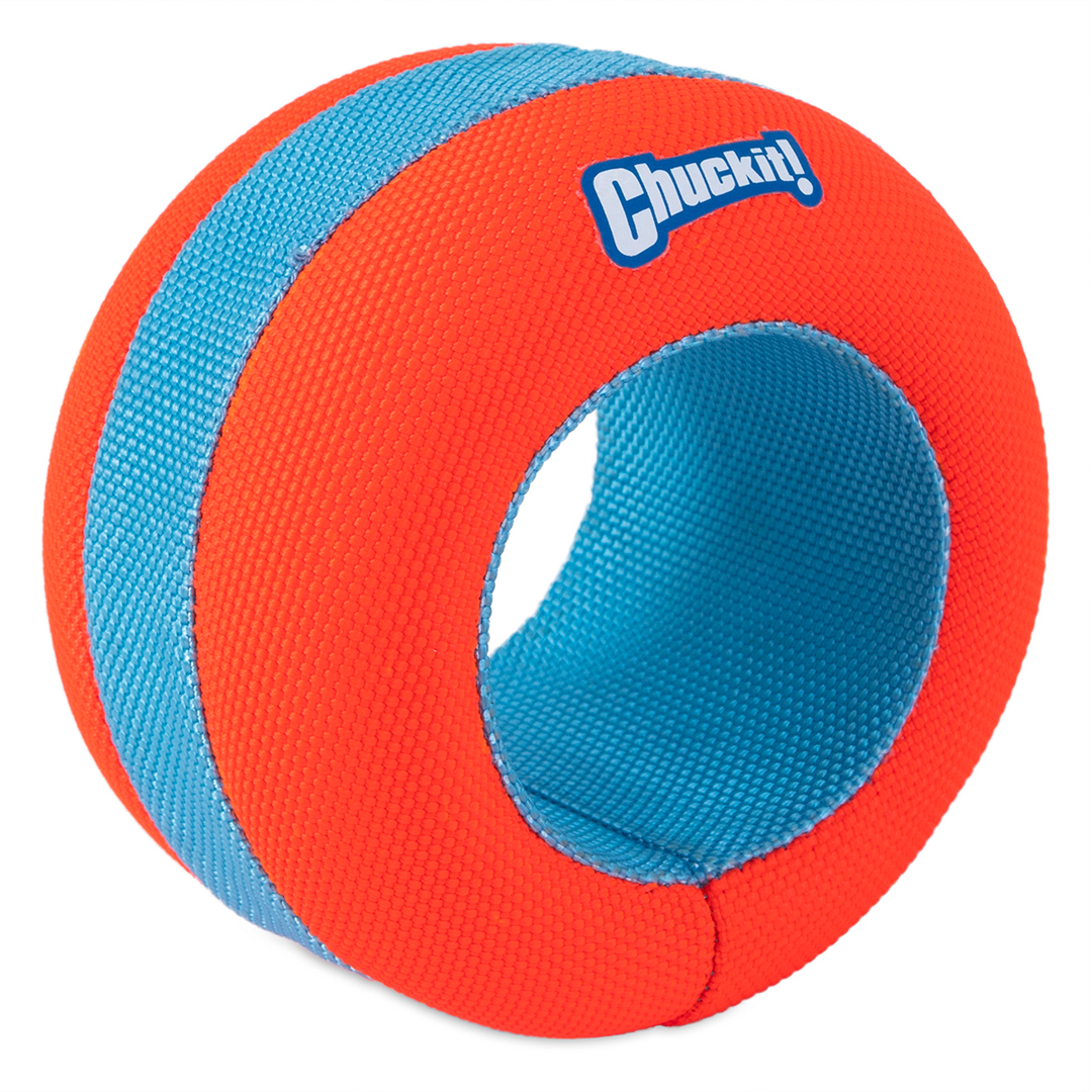 Chuckit! Amphibius Roller Juguete Diseño Dona Flotante para Perro, Grande