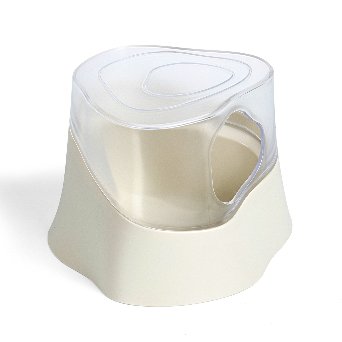 Mini&Moe Woodland Potty Bañera para Pequeños Mamíferos, Blanco