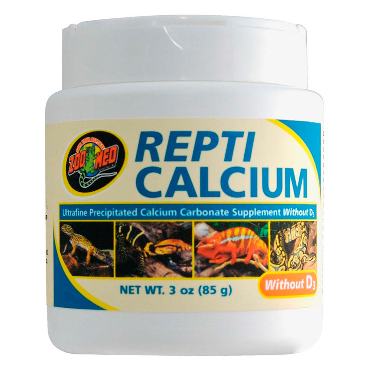Zoo Med Repti Calcio sin D3 para Reptiles, 85 g