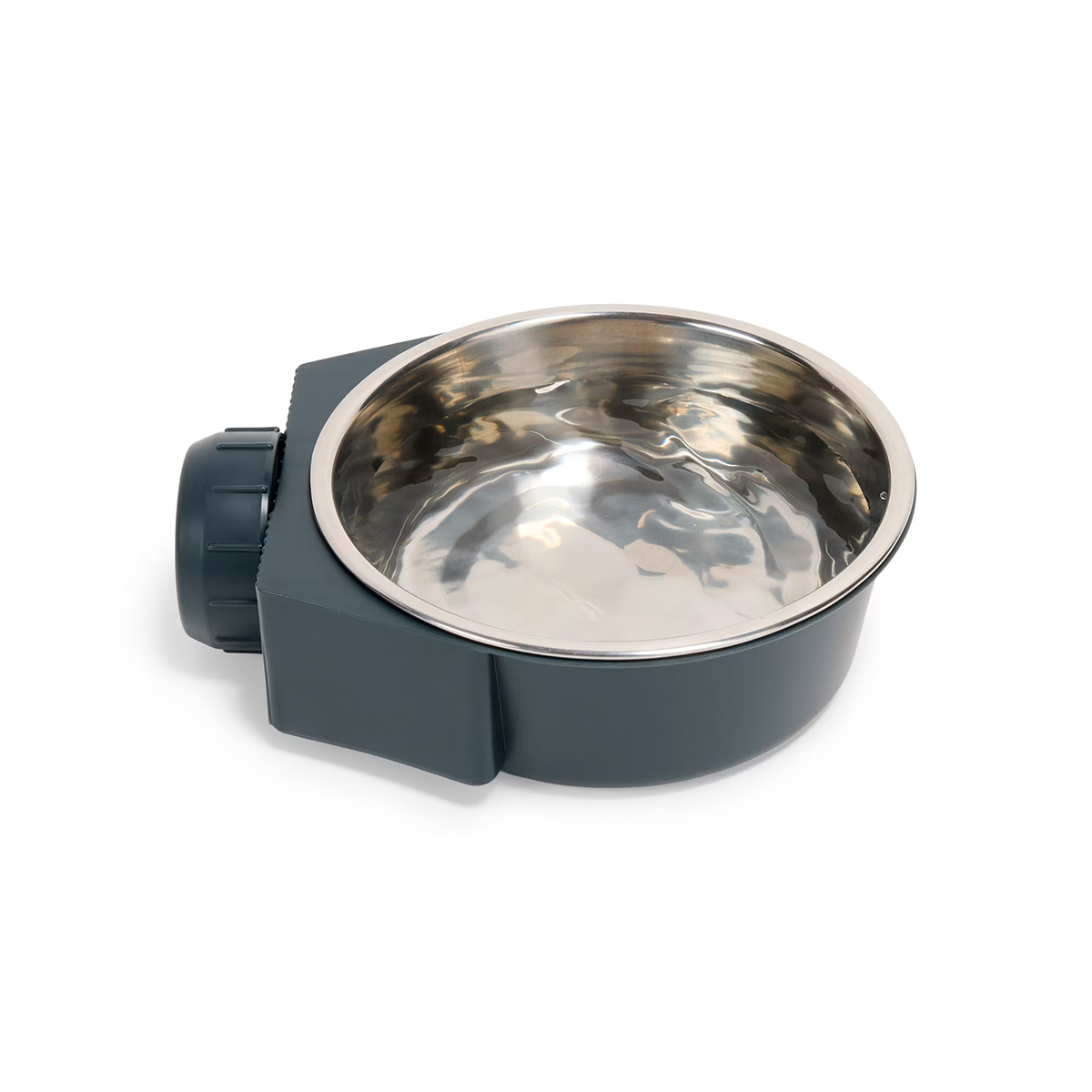 EveryYay Tazón Redondo para Rejas Metálicas para Mascotas, 1.5 Tazas