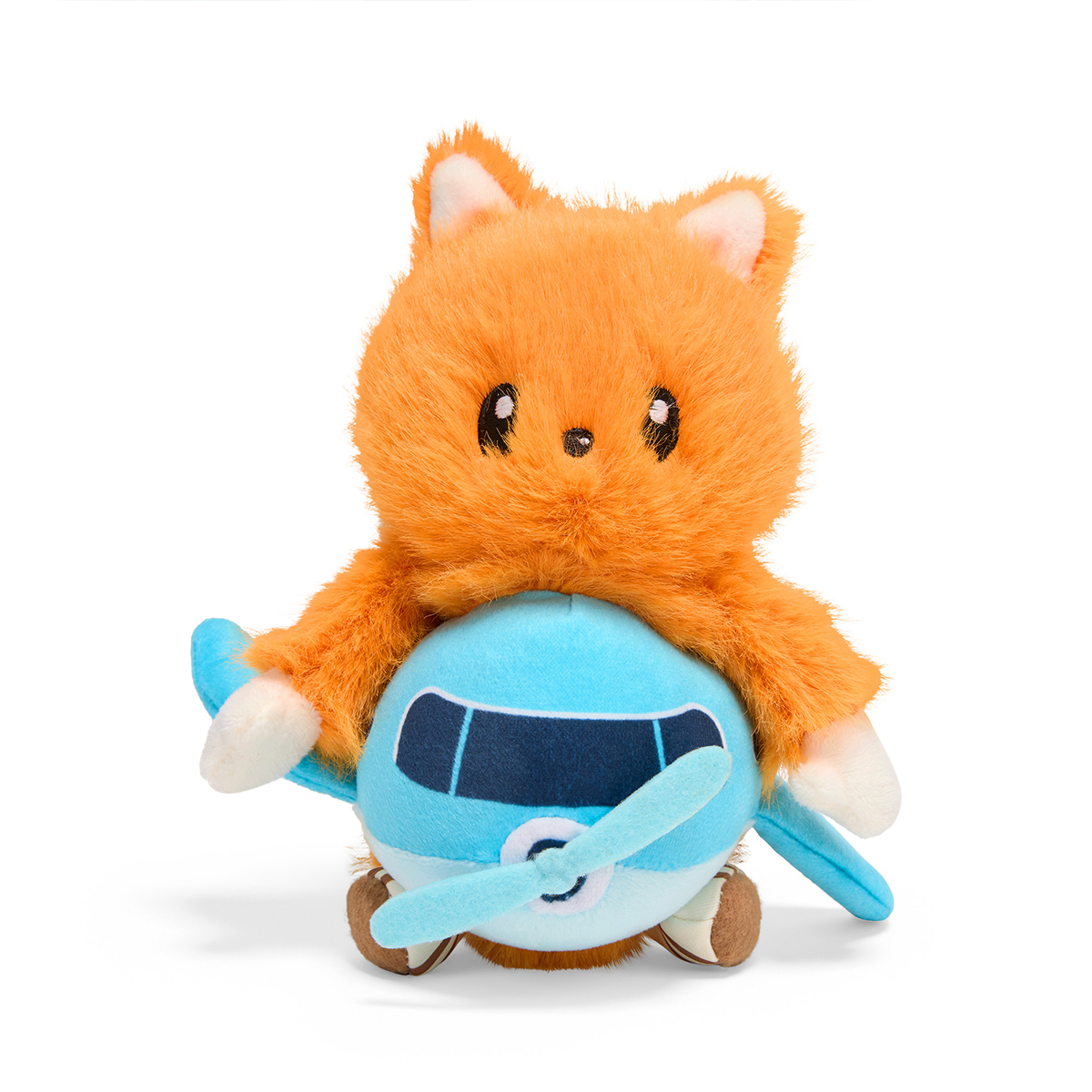 Youly Around The World Peluche Tipo Charm Diseño Monstruo Aviador para Perro, Chico