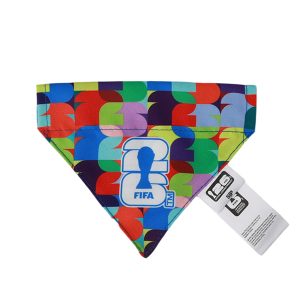FIFA PawSwag Bandana Doble Vista Diseño Fútbol para Perro, Chico