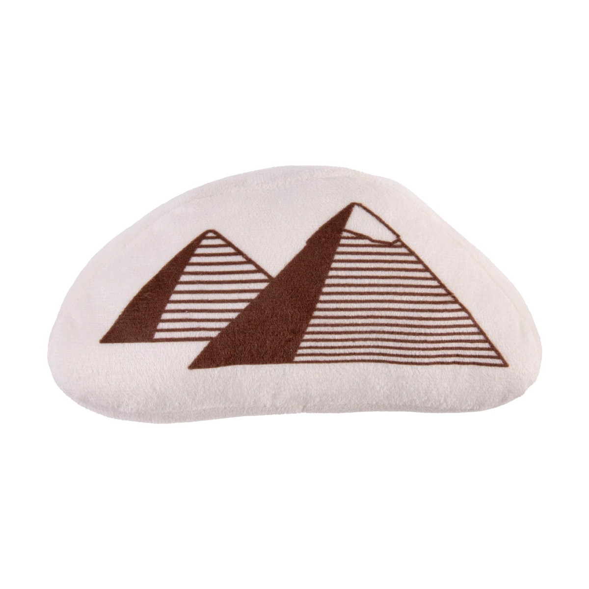 Latipaw Around The World Pirámides de Giza de Peluche para Perro, Mediano