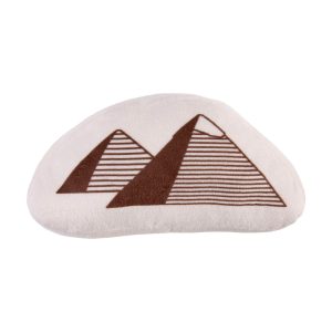 Latipaw Around The World Pirámides de Giza de Peluche para Perro, Mediano