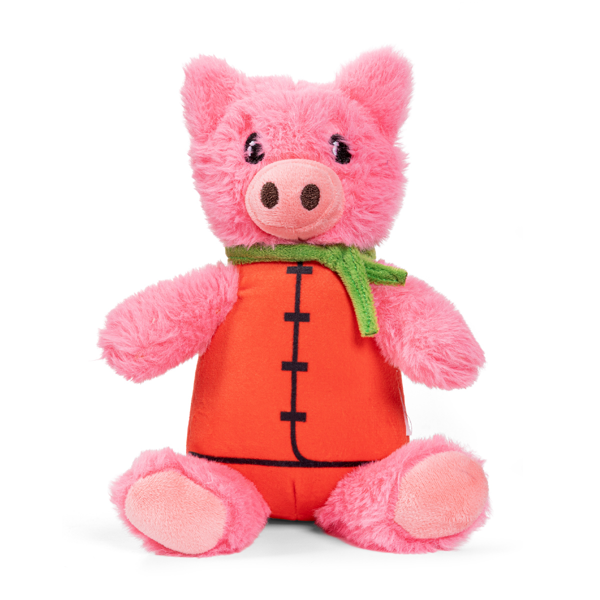 Nisoger Around The World Puerquito de Peluche Diseño China para Perro, Mediano