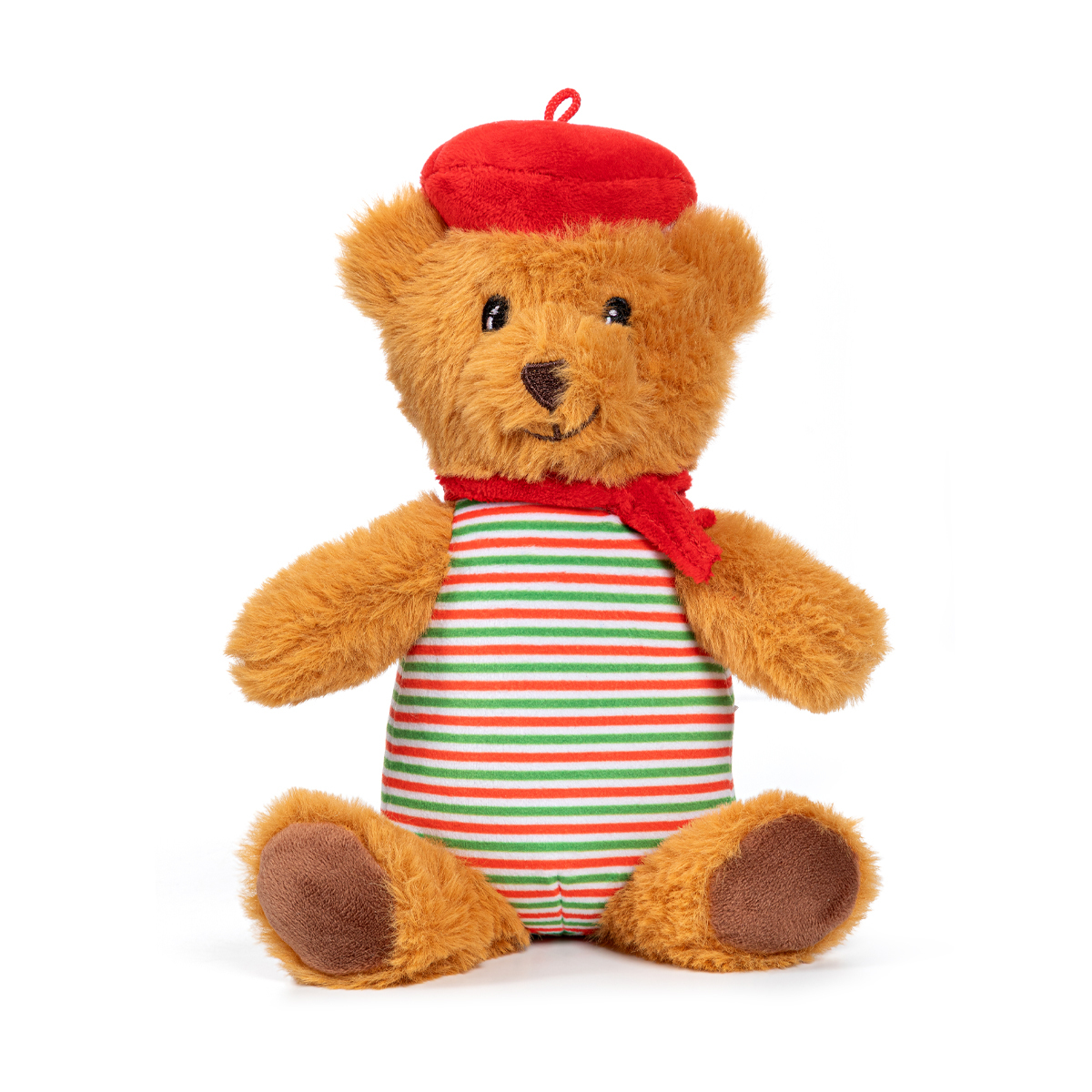 Nisoger Around The World Oso de Peluche Diseño Francia para Perro, Mediano