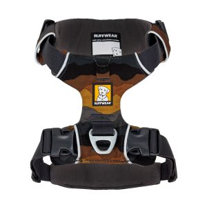 Ruffwear Front Range Moonlight Mountains Arnés de Ajuste Romano Color Café para Perro, Chico