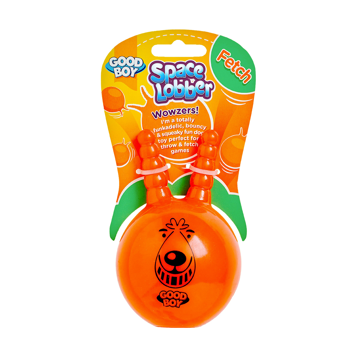 Good Boy Space Lobber Fetch Juguete de Caucho para Perro, Mediano