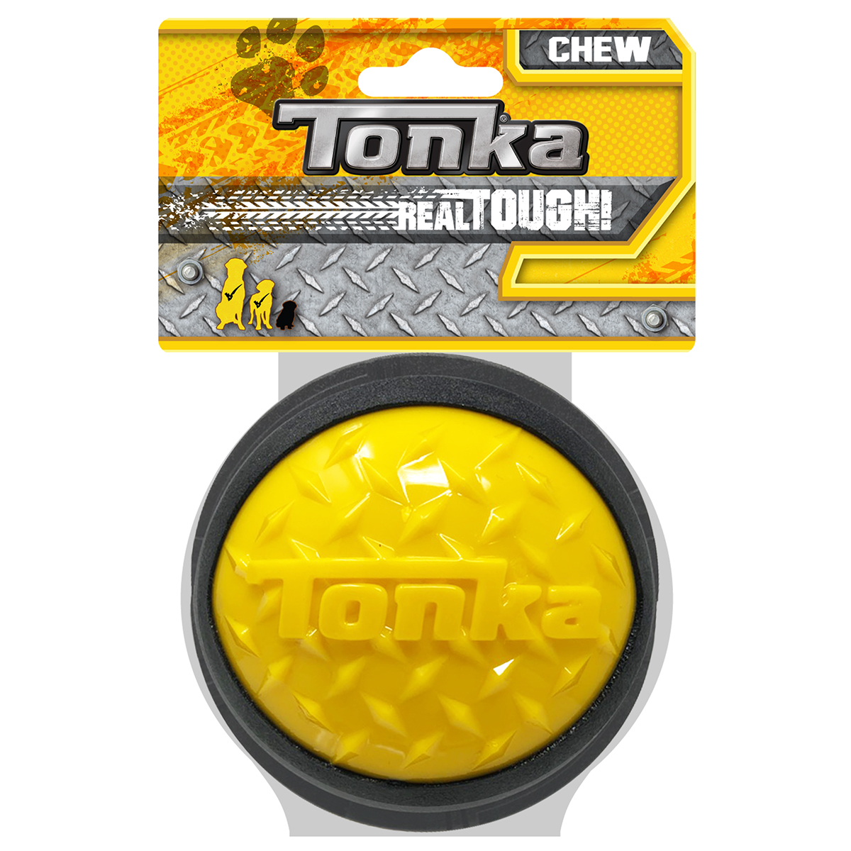 Tonka Pelota con Textura para Perro, 10 cm