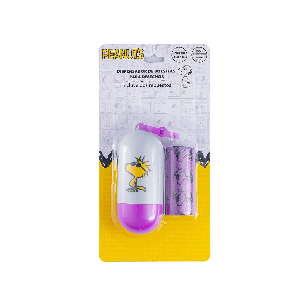 SMILE PETS - Dispensador Para Heces De Perro Con 2 Repuestos