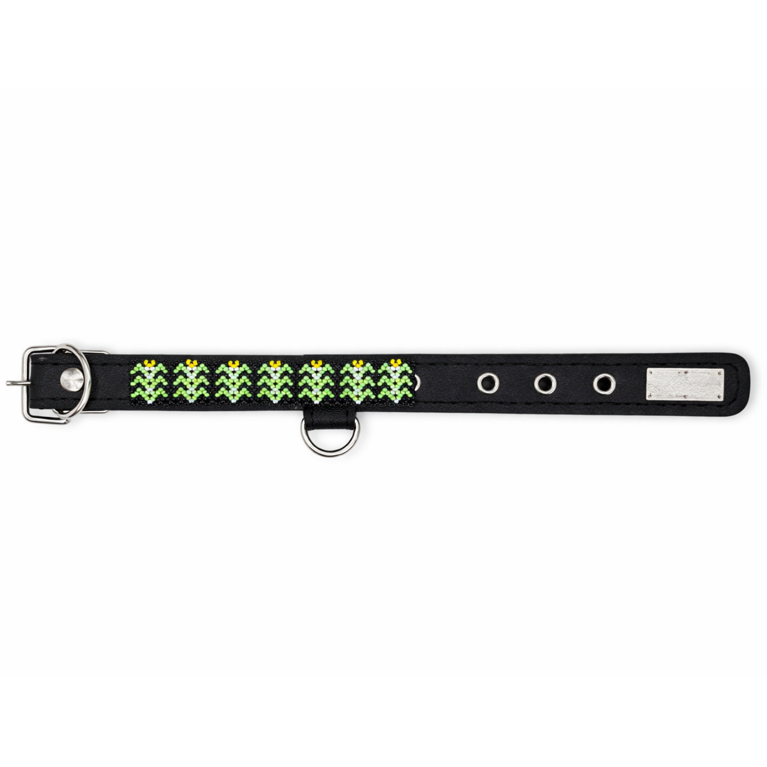 Collar artesanal wixari verde