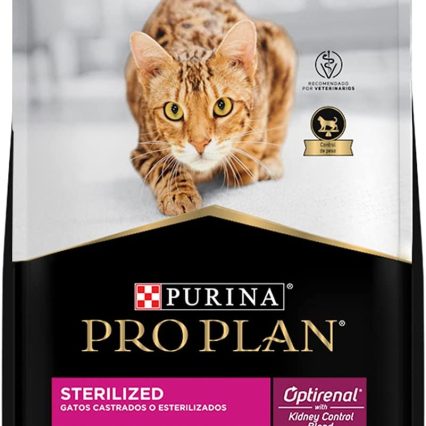 Alimento Pro Plan OptiRenal Sterilized para gato adulto sabor salmón y arroz en bolsa de 7.5kg