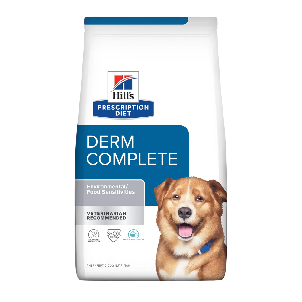 HILL'S PRESCRIPTION DIET - Derm Complete Alimento Seco Cuidado Cutáneo Para Perro 2.9 Kg