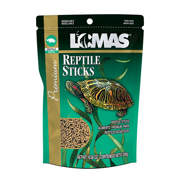 GRUPO LOMAS - Reptile Sticks Alimentos Para Tortuga 300 g
