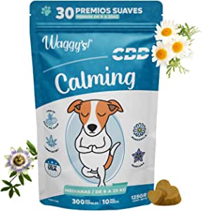 Waggily Hemp Premios Anti-Estrés Y Ansiedad 105G 22503