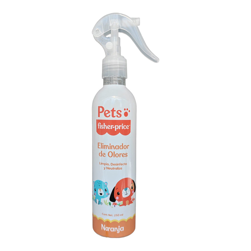 FISHER PRICE - Eliminador De Olores Para Perros Y Gatos 250 ml