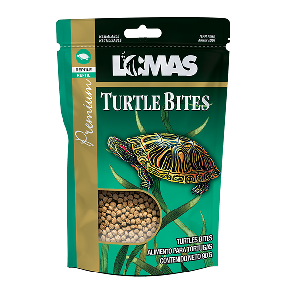 GRUPO LOMAS - Turtle Bites Alimentos Para Tortugas 90 g