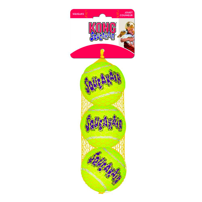KONG Pelotas Squeakair CH 3 pzas