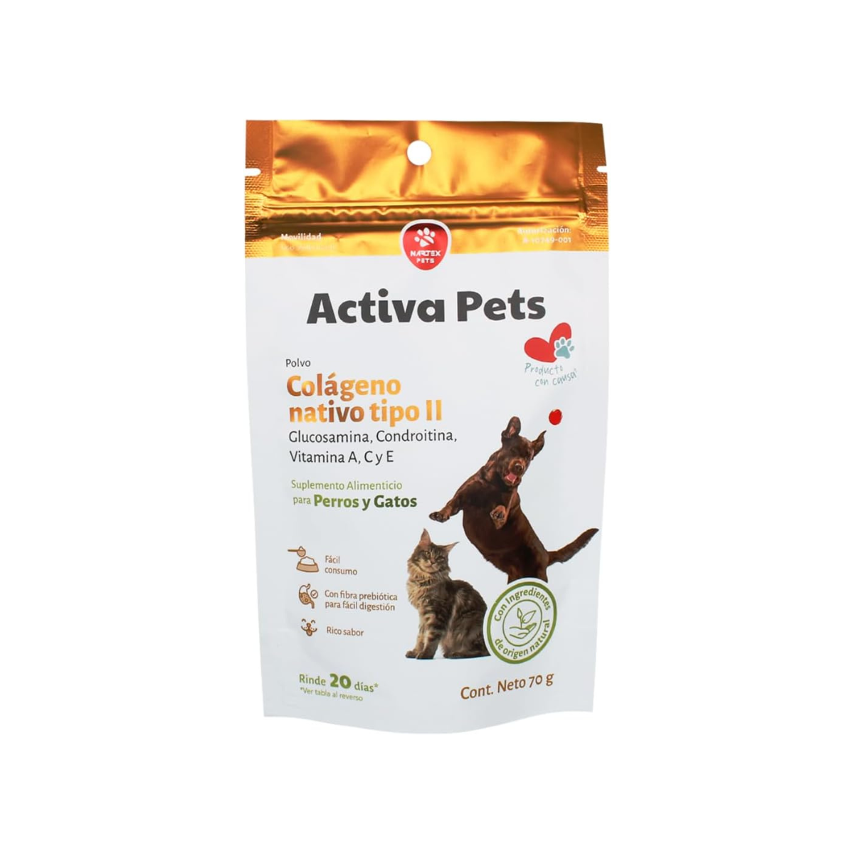 Nartex Activa Pets Colágeno