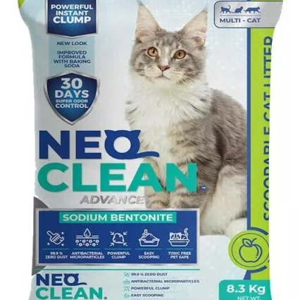 Arena Neo Clean Para Gato con Aroma Manzana - 8.30 kg