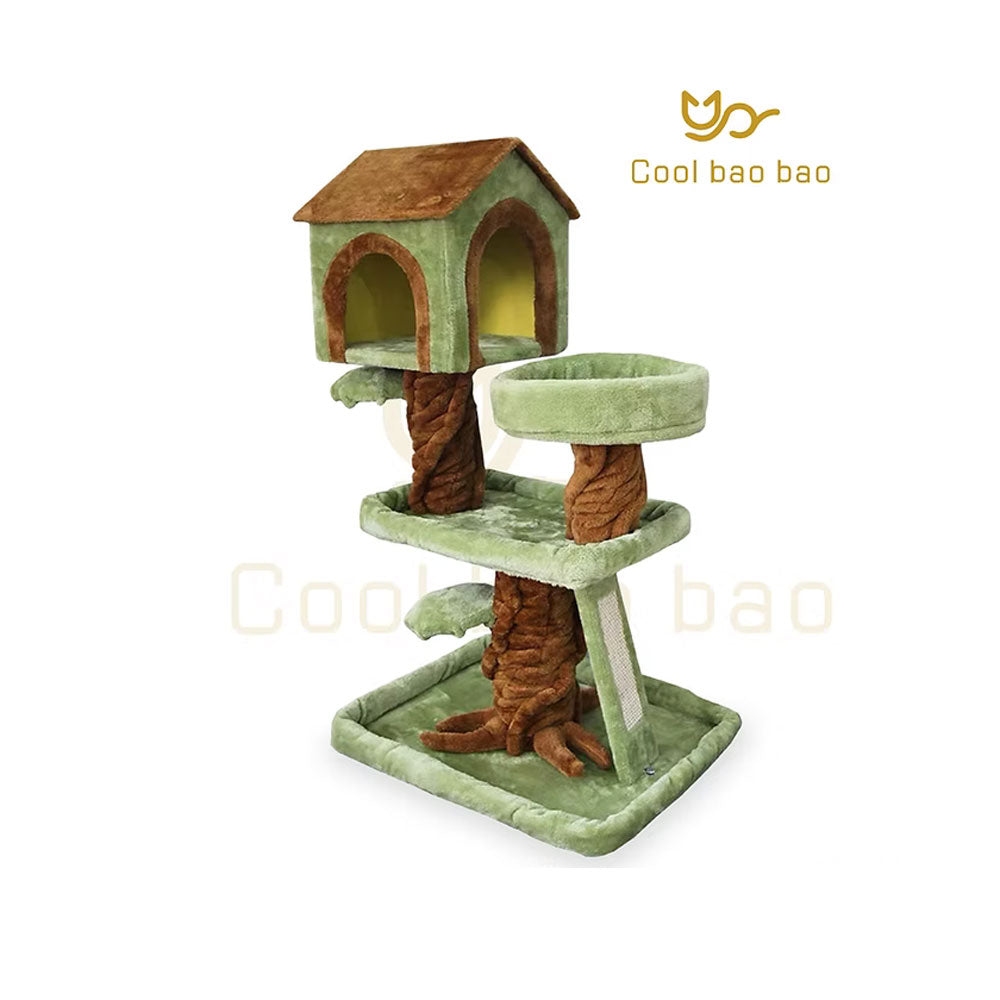 COOL BAO BAO - Rascadero Para Gato Casa Del Arbol