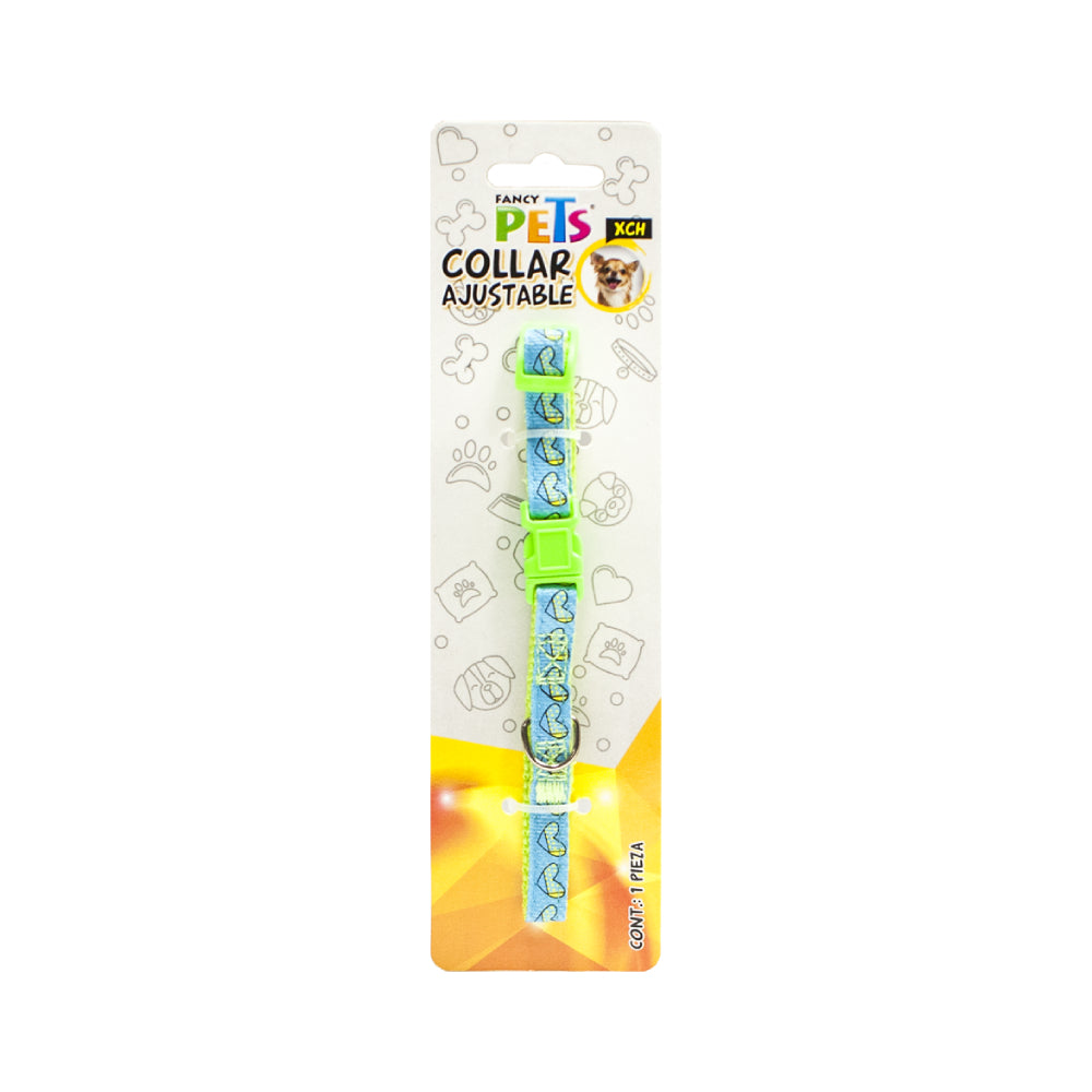 FANCY PETS - Collar Nylon con Listón Bordado Para Perro XCH