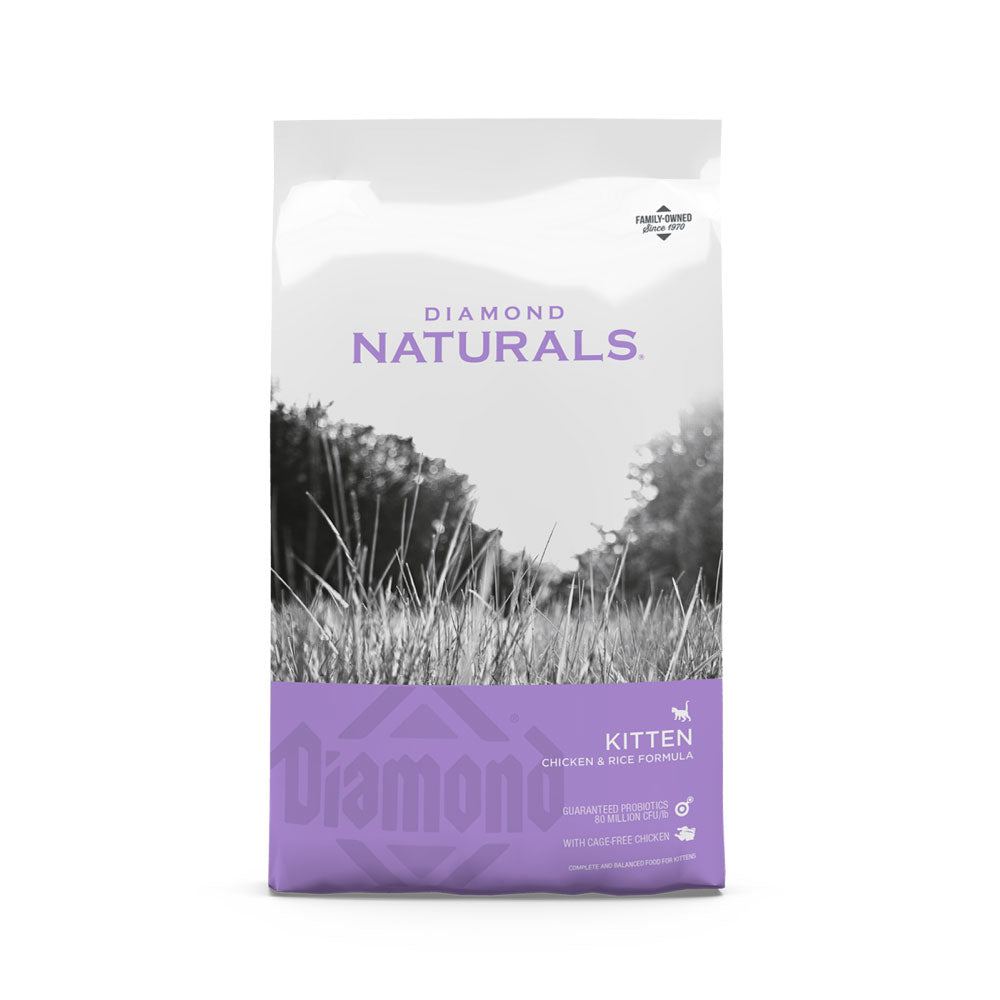 DIAMOND NATURAL - Alimento Seco Para Gatito Sabor Pollo 2.72 Kg