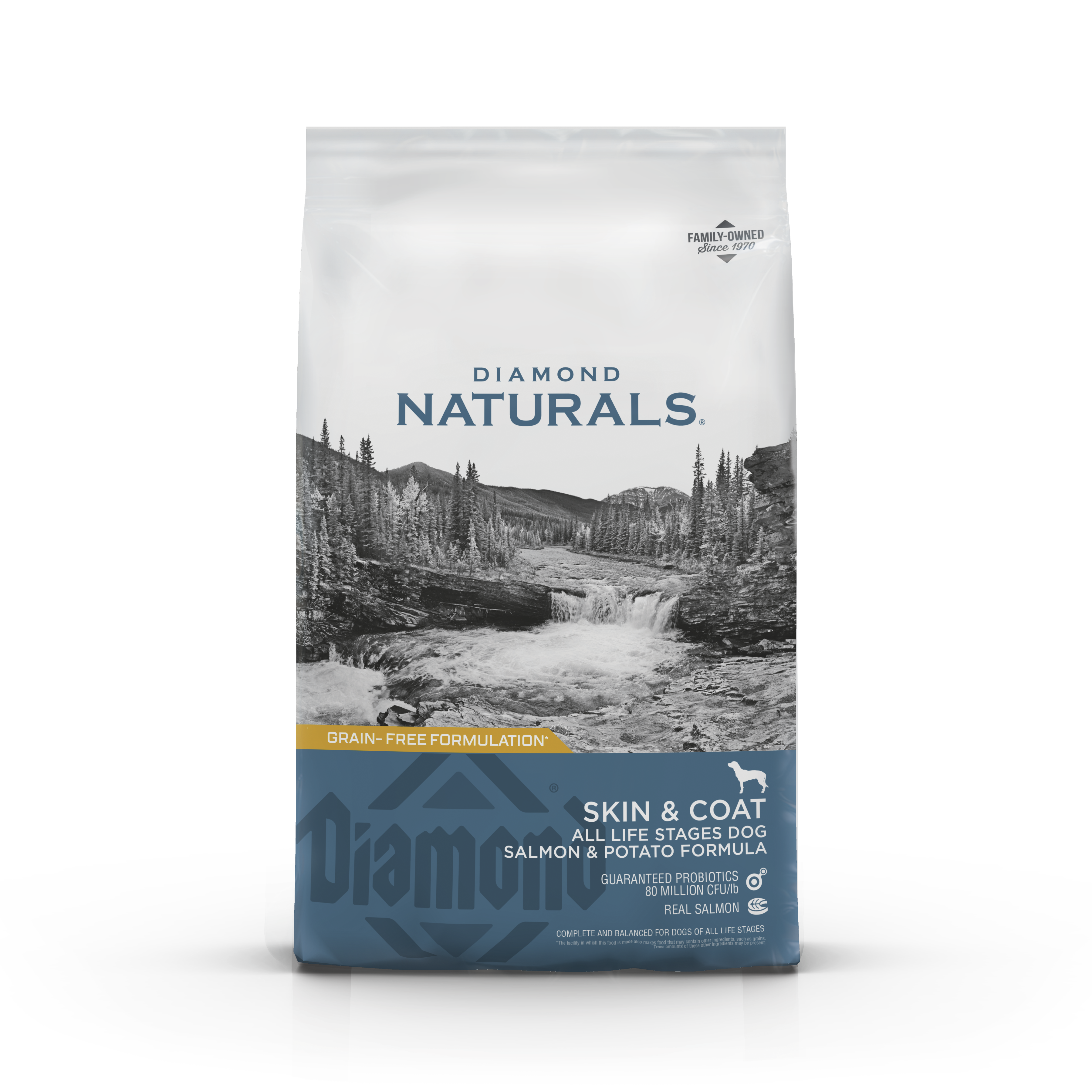 Diamond Naturals -  Skin & Coat, Salmón Y Patata 13.6 Kg