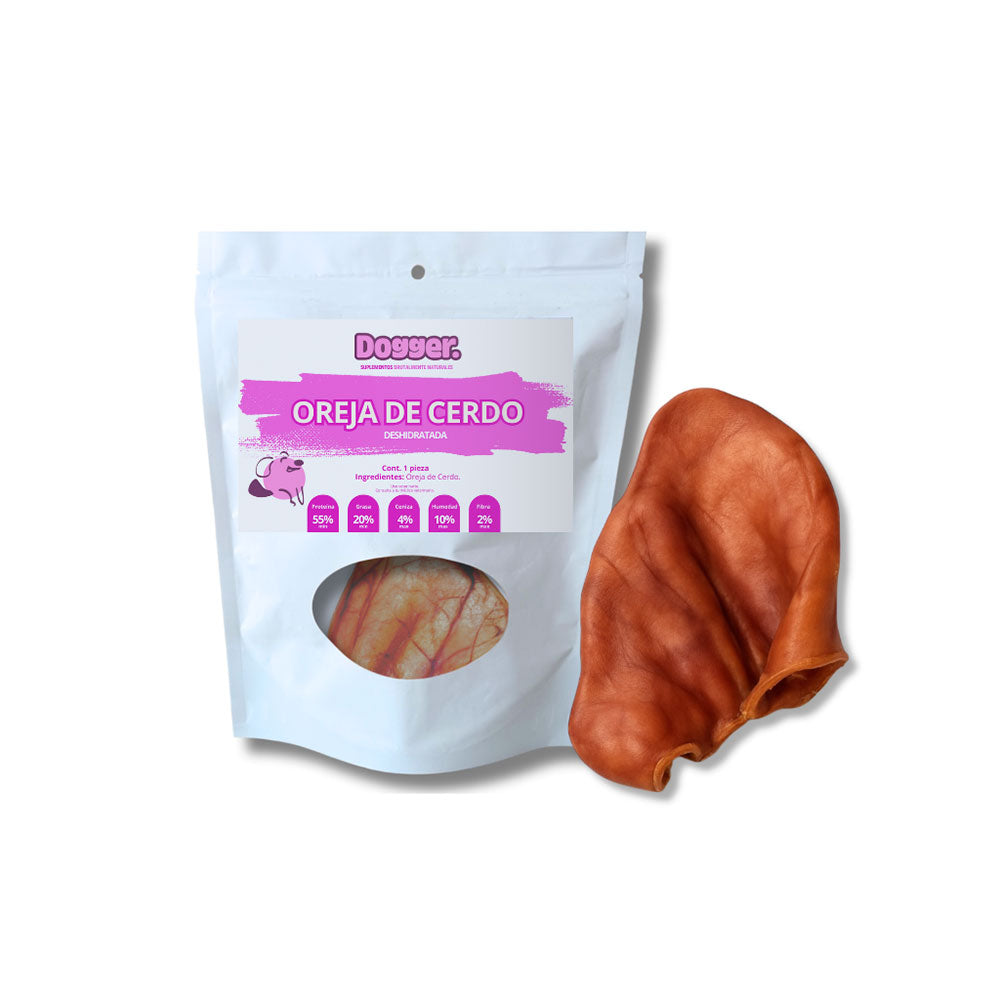 DOGGER - Premio Oreja De Cerdo Para Perro