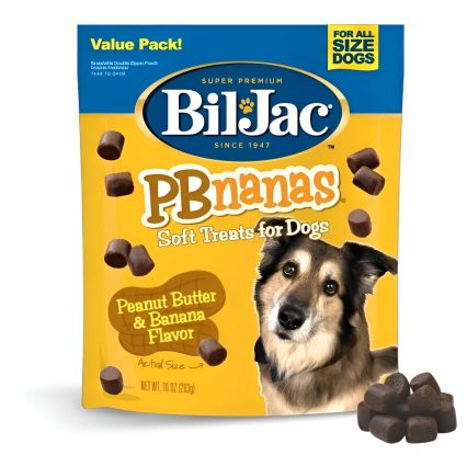 BILJAC - Premios Para Perro Cacahuate Y Platano 113 G