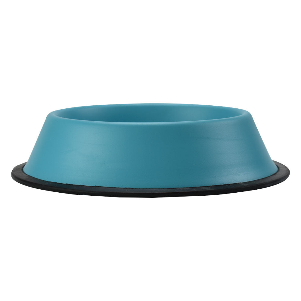 FANCY PETS - Plato De Acero Colores Para Mascotas 907 G