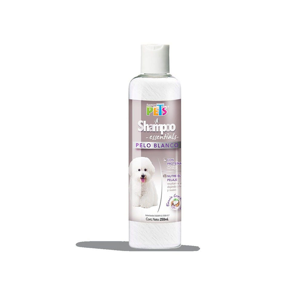 FANCY PETS - Shampoo Essentials Para Perro Pelo Blanco 250 ml