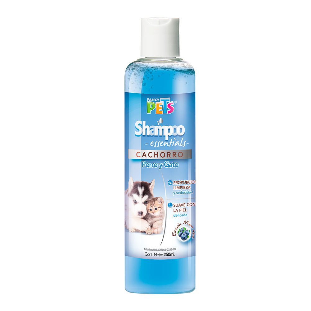 FANCY PETS - Shampoo Para Perro y Gato Essentials Cachorros 250