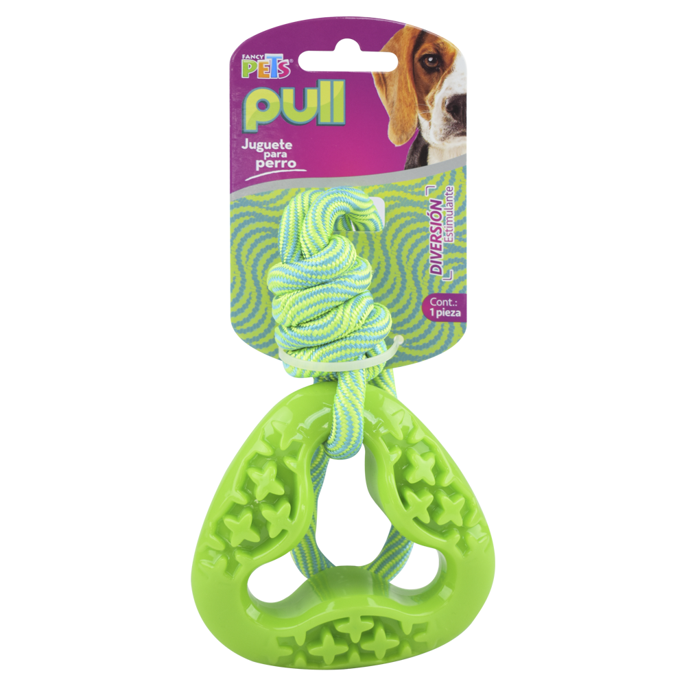FANCY PETS - Juguete Para Perro Eslabon Con Cuerda Pull*