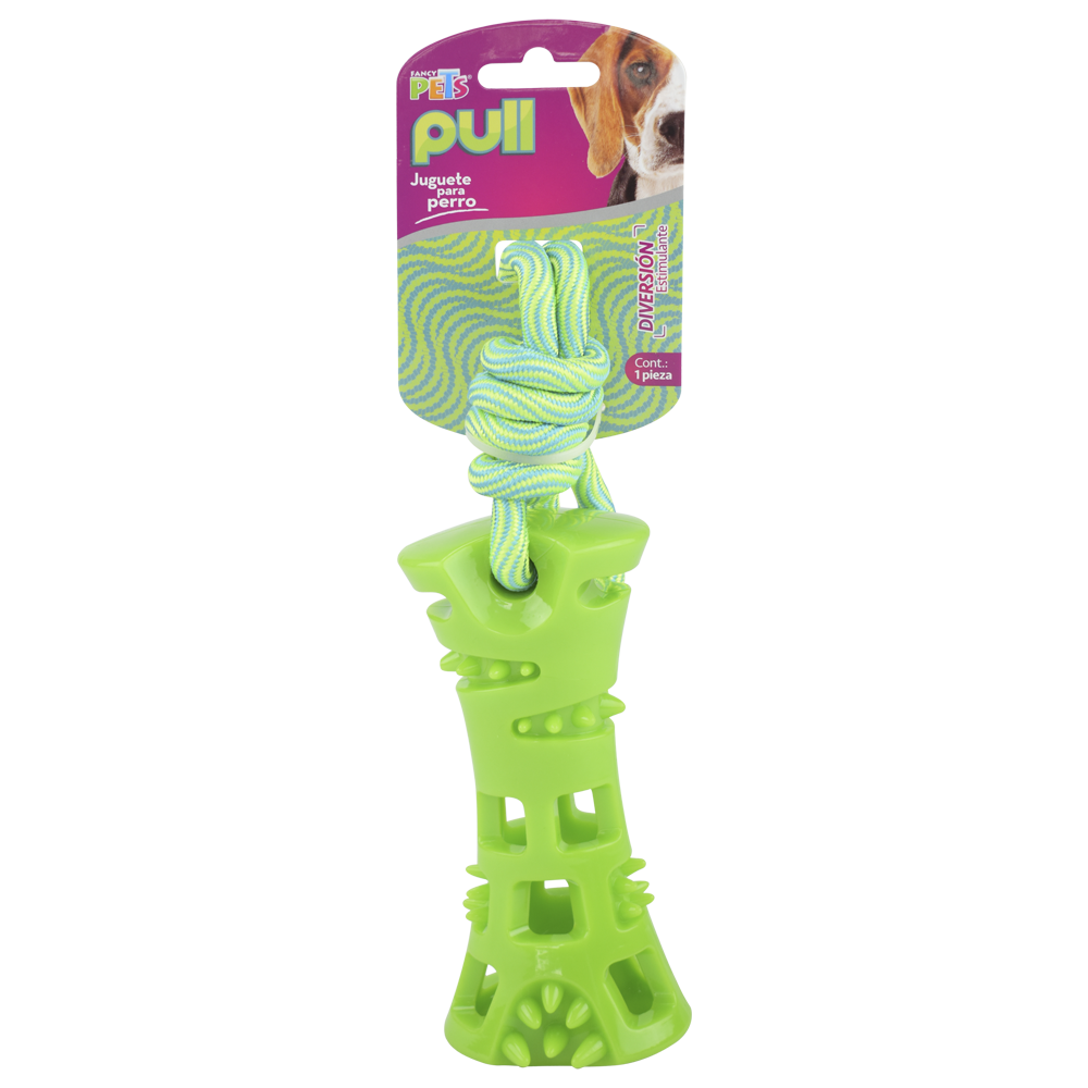 FANCY PETS - Juguete Para Perro Hueso Con Cuerda Pull*
