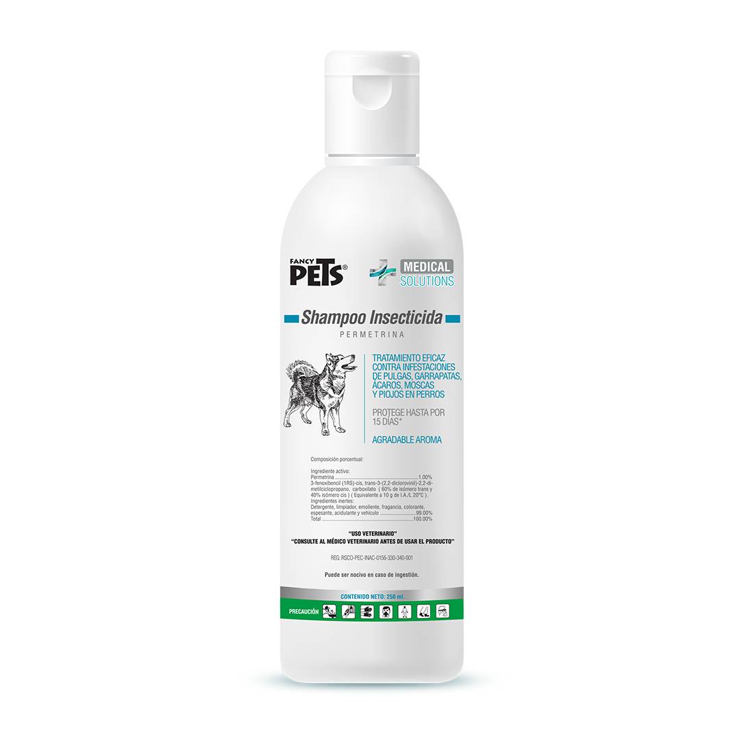 FANCY PETS - Shampoo Insecticida 250 ML