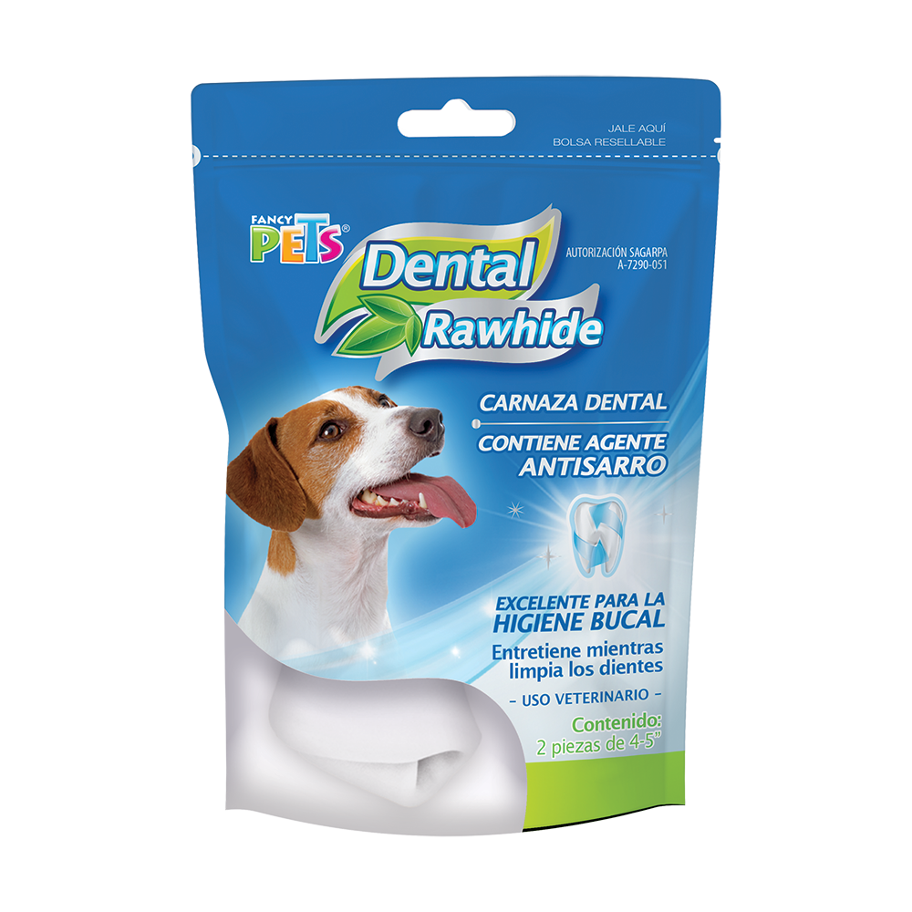 Fancy Pets Carnaza Dental 2 pz - Premios para Perro