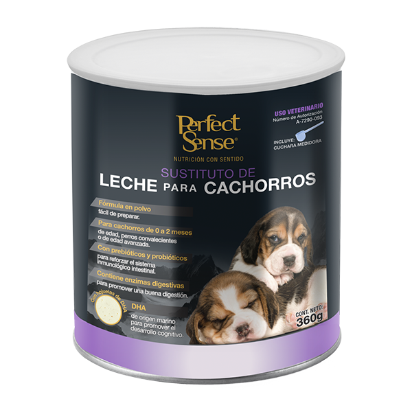 PERFECT SENCE - Alimento Sustituto De Leche Para Perro Cachorro 360 g