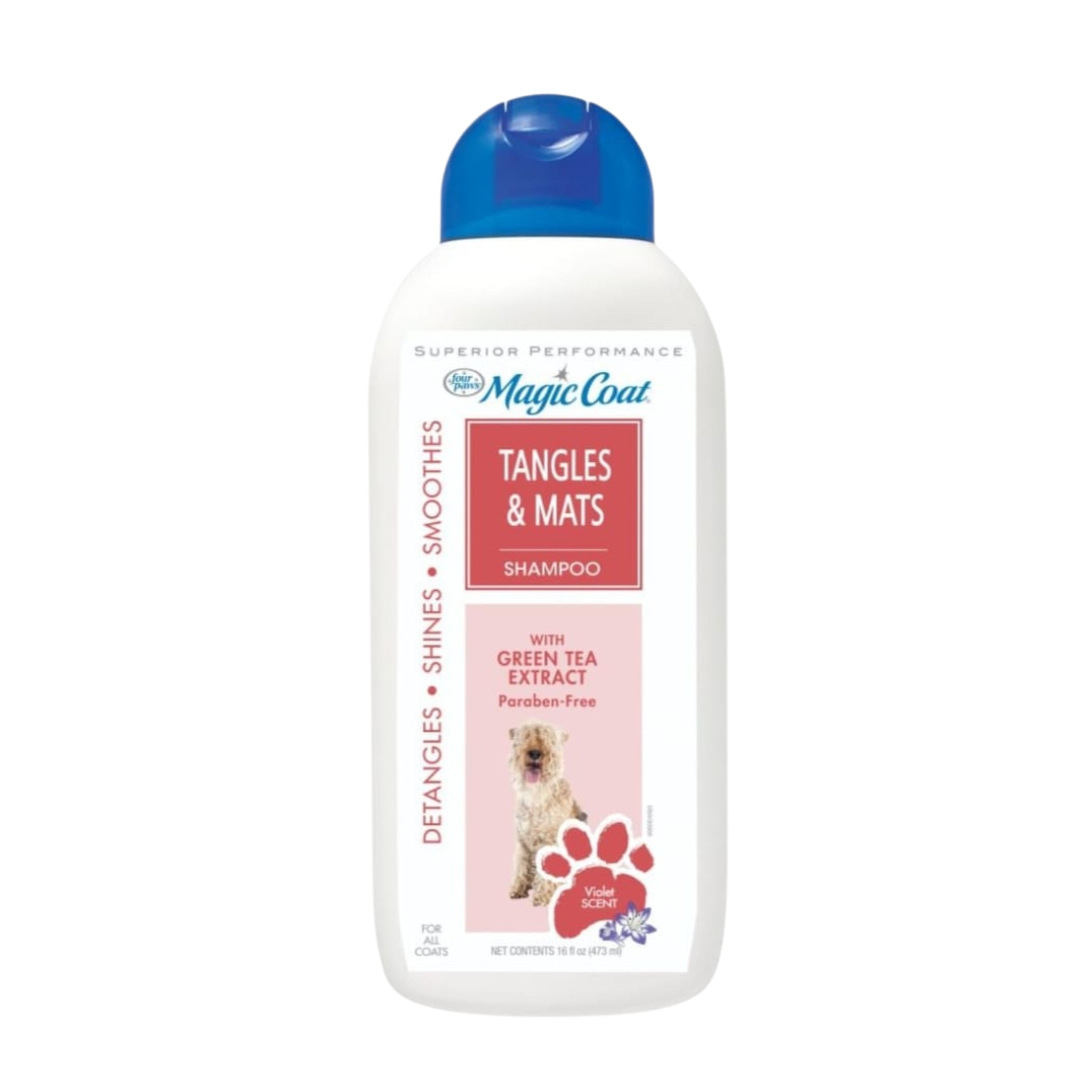 Four Paws - Shampoo Magic Coat Para Perros Elimina Nudos Y Maranas 473 ml