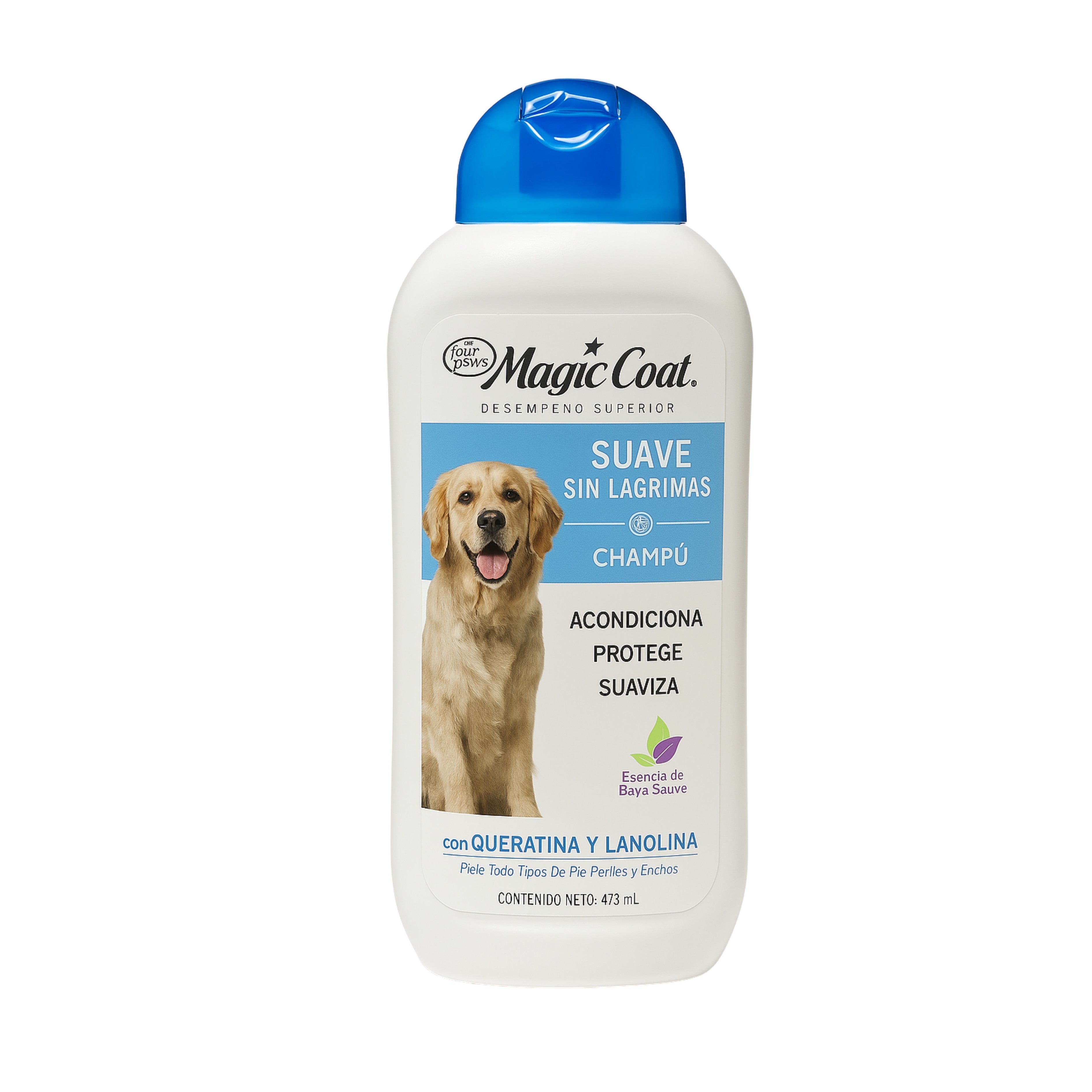 Four Paws - Shampoo Magic Coat Esencia Suave Sin Lágrimas Para Perros 473 ml