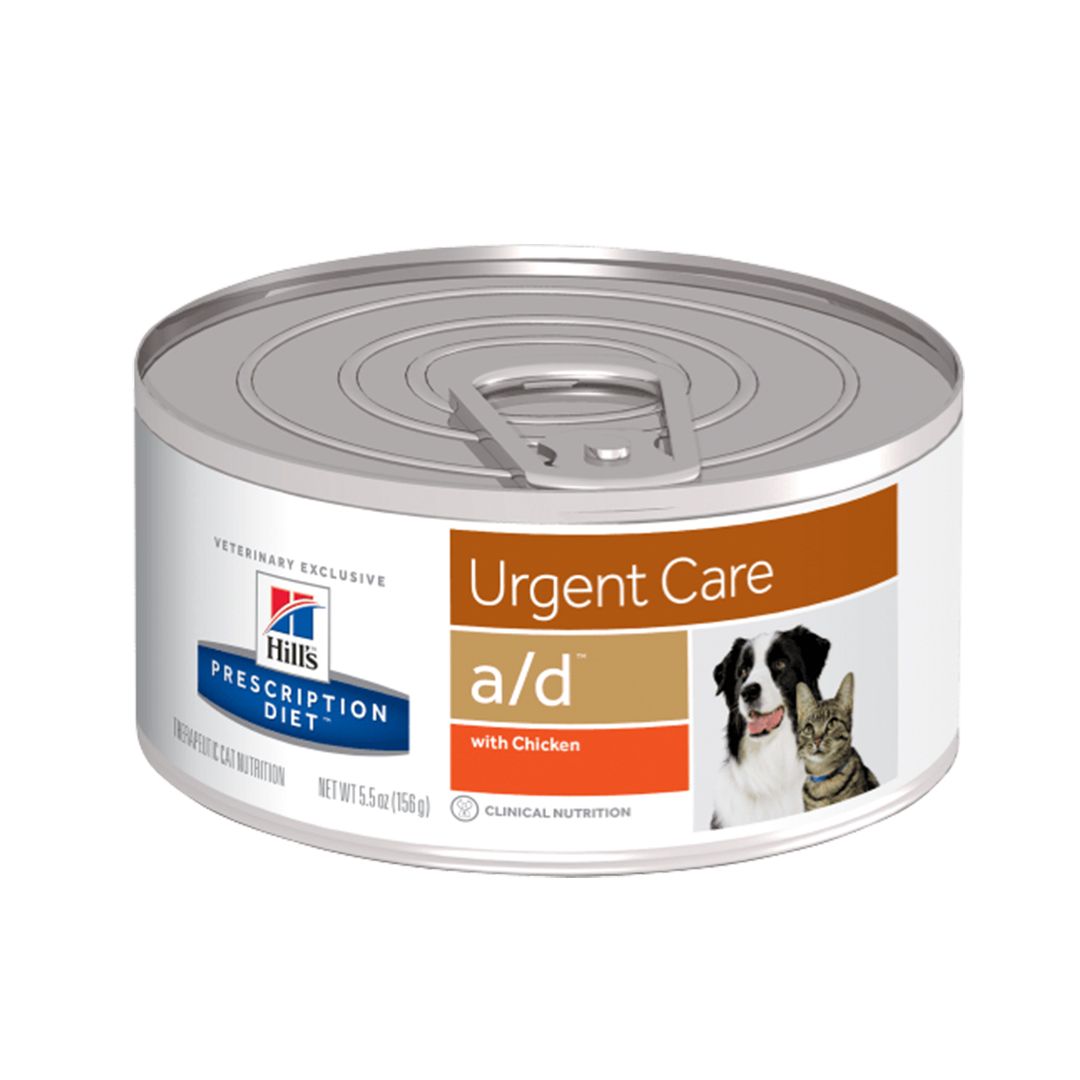 HILL'S PRESCRIPTION DIET - Urgen Care Alimento Húmedo En Lata Para Perro Y Gato Adulto Recuperacion a/d 156 g