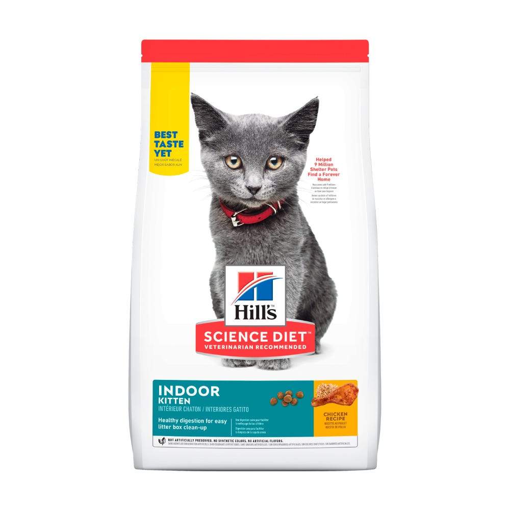 HILL'S SCIENCE DIET - Kitten Alimento Seco Para Gatito Indoor 3.17 Kg